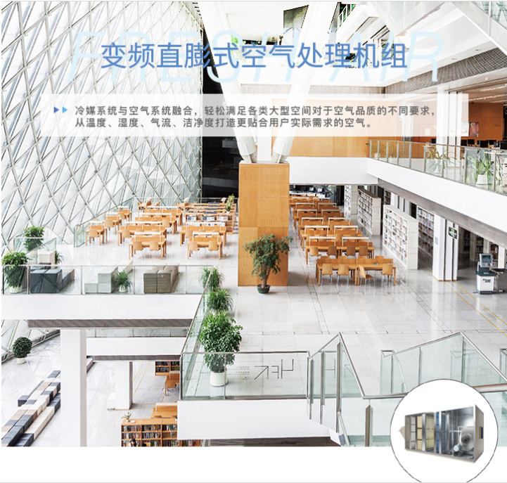 变频直膨式空气处理机组（AHU）